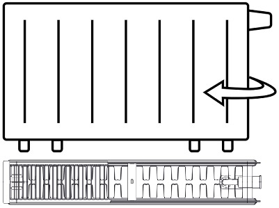 VKU 22 Univerzální spodní připojení
